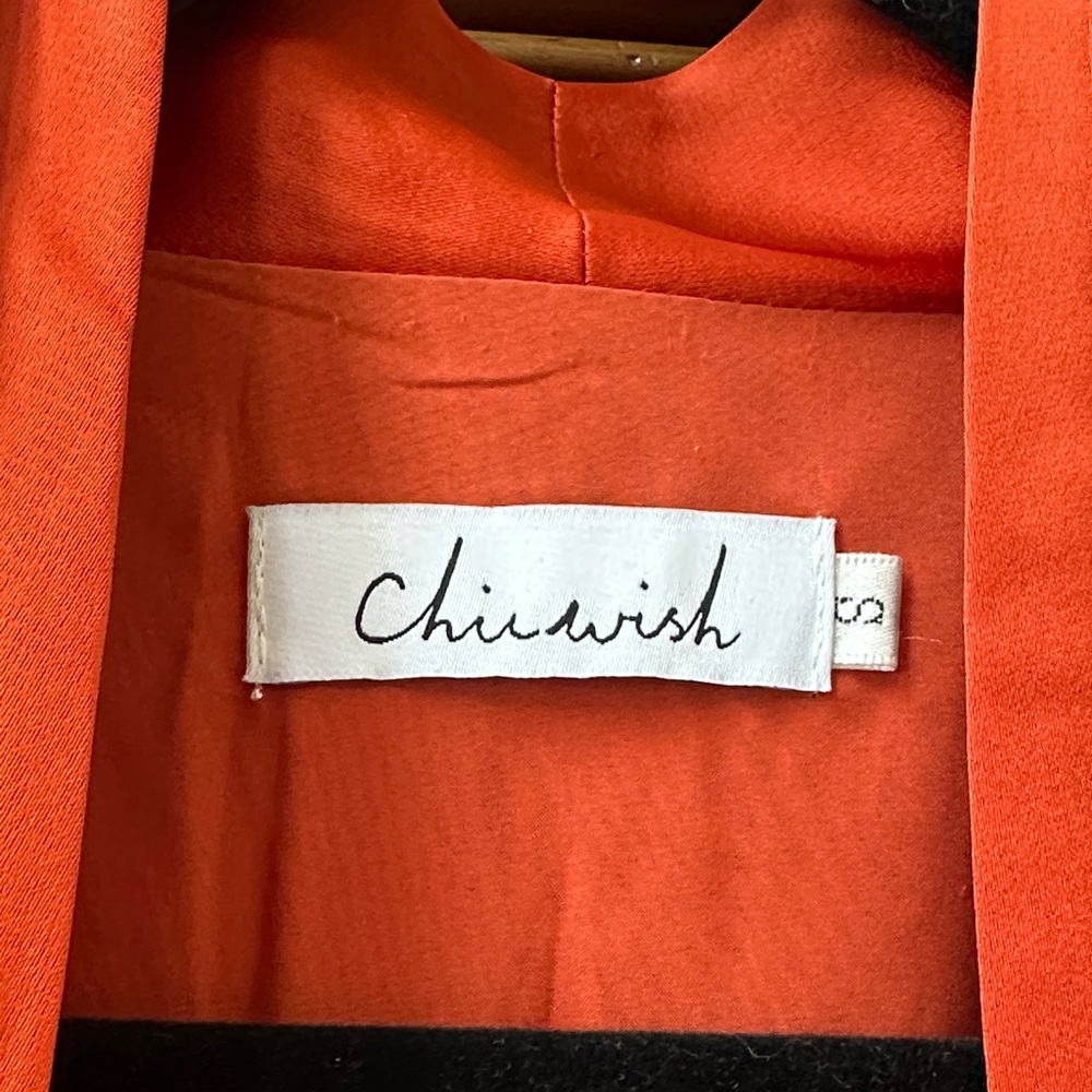 Chicwish Rust Faux Wrap Ruffle Dress - Picture 6 of 10